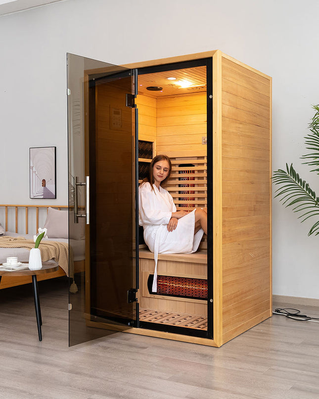 SAUNA EVOLUTION® Luxury Ozone Dry Far Infrared Indoor Sauna