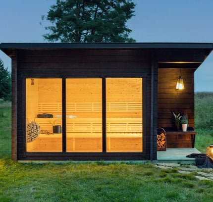 SAUNA EVOLUTION® Large Cabin Sauna Eco Oasis 3