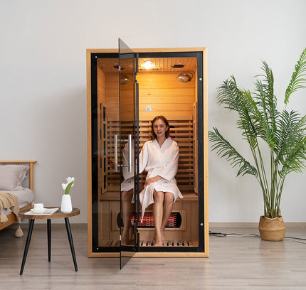 SAUNA EVOLUTION® Luxury Ozone Dry Far Infrared Indoor Sauna