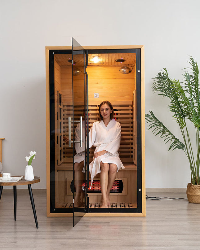 SAUNA EVOLUTION® Luxury Ozone Dry Far Infrared Indoor Sauna