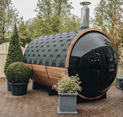 SAUNA EVOLUTION® Barrel Sauna Serenity Nature Air 4