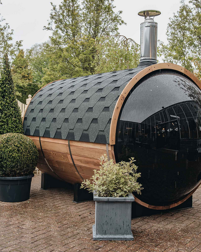 SAUNA EVOLUTION® Barrel Sauna Serenity Nature Air 4