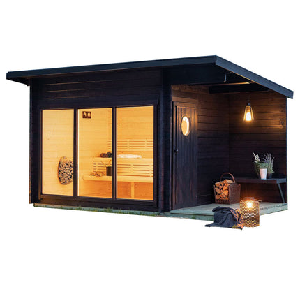 SAUNA EVOLUTION® Large Cabin Sauna Eco Oasis 3
