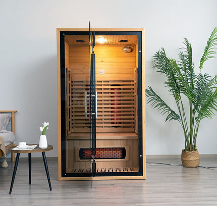 SAUNA EVOLUTION® Luxury Ozone Dry Far Infrared Indoor Sauna