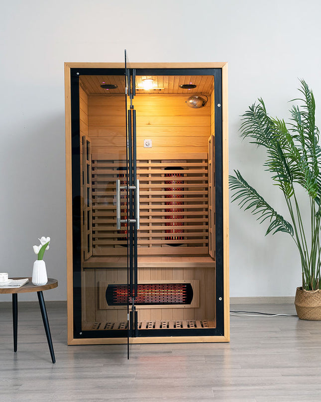 SAUNA EVOLUTION® Luxury Ozone Dry Far Infrared Indoor Sauna