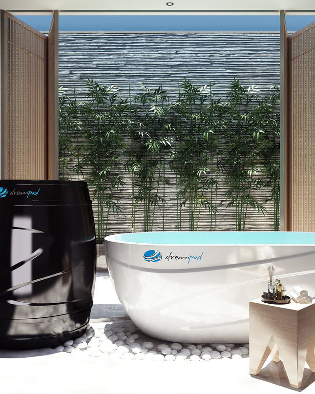 Dreampod Cold Plunge Barrel with Chiller