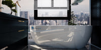 Dreampod Ice Bath with Chiller - studio view of the tub and chiller unit