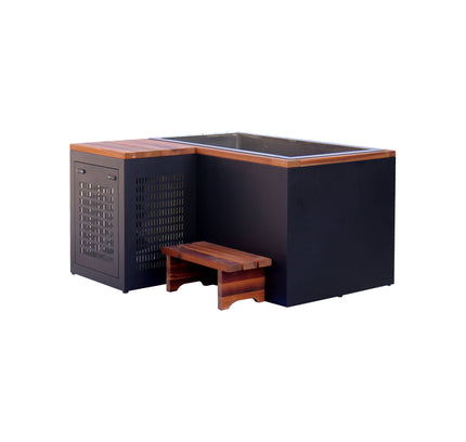 SAUNA EVOLUTION® Frost Cold Plunge Tub 5