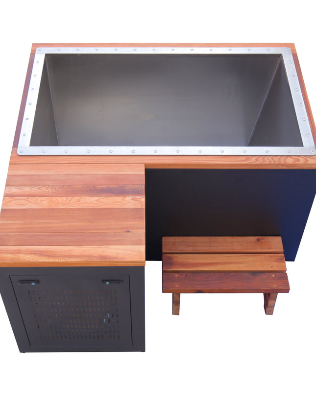 SAUNA EVOLUTION® Frost Cold Plunge Tub 5