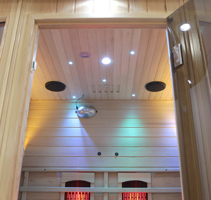 SAUNA EVOLUTION®  Full Spectrum Indoor Sauna Room Far Infrared 10