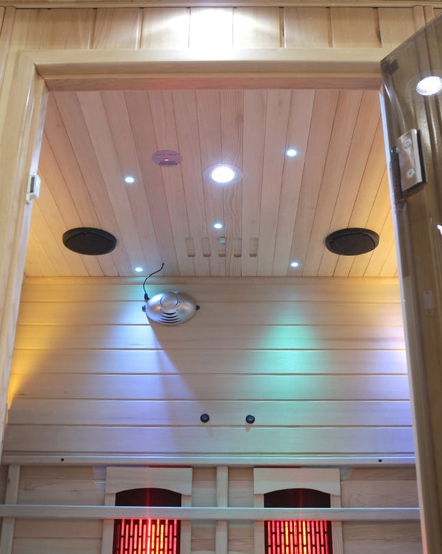 SAUNA EVOLUTION®  Full Spectrum Indoor Sauna Room Far Infrared 10