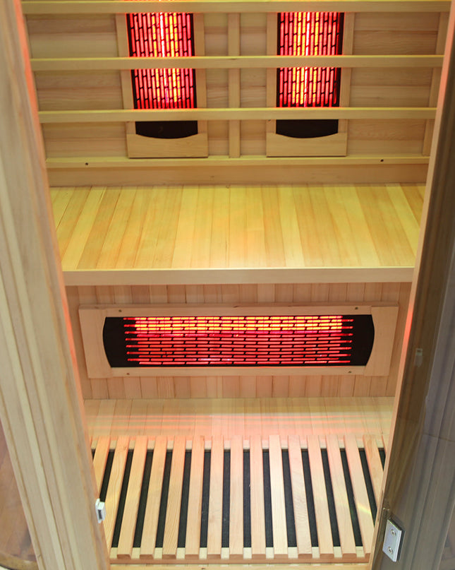 SAUNA EVOLUTION®  Full Spectrum Indoor Sauna Room Far Infrared 10