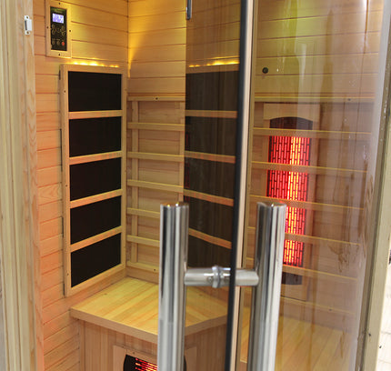 SAUNA EVOLUTION®  Full Spectrum Indoor Sauna Room Far Infrared 10