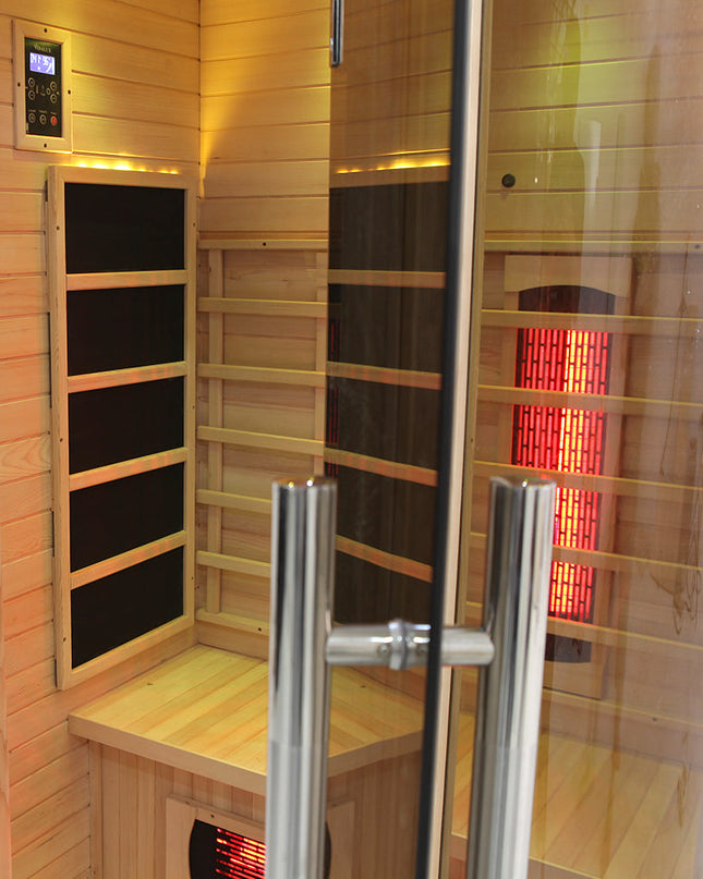 SAUNA EVOLUTION®  Full Spectrum Indoor Sauna Room Far Infrared 10