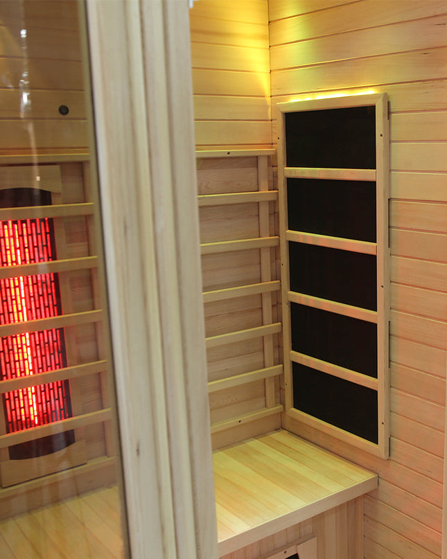 SAUNA EVOLUTION®  Full Spectrum Indoor Sauna Room Far Infrared 10