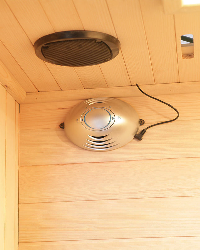 SAUNA EVOLUTION®  Indoor Carbon Heaters Glass Door Sauna Room Far Infrared 09