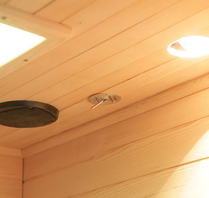 SAUNA EVOLUTION®  Indoor Carbon Heaters Glass Door Sauna Room Far Infrared 09