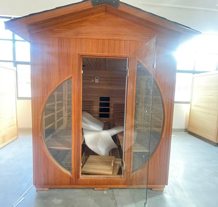 SAUNA EVOLUTION® Far Infrared Outdoor Harmony Sauna Room