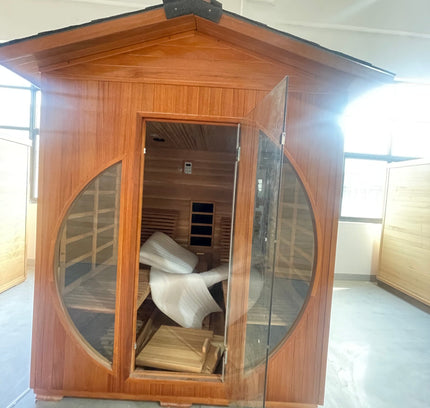 SAUNA EVOLUTION® Far Infrared Outdoor Harmony Sauna Room