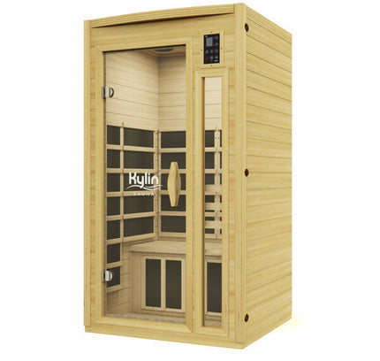 Kylin Low EMF Carbon Infrared Sauna 1 Person