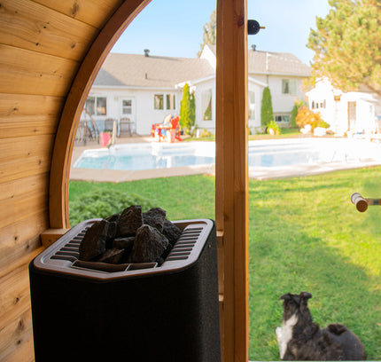 SAUNA EVOLUTION® Barrel Sauna Serenity Nature Air 3