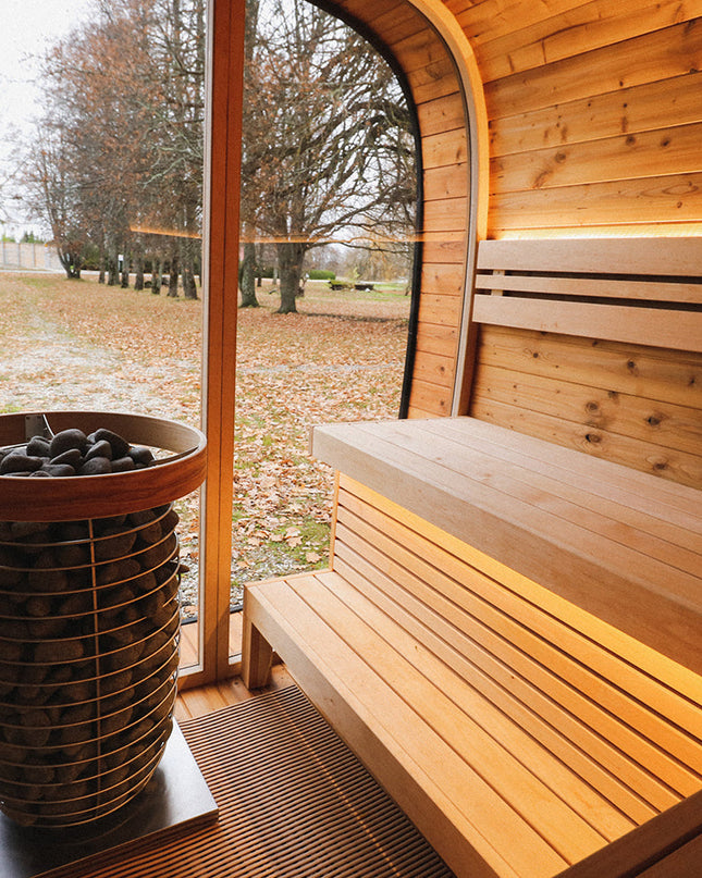 SAUNA EVOLUTION® Elegant Serenity Sauna 5