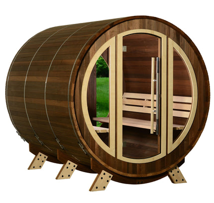 SAUNA EVOLUTION® Barrel Sauna Serenity Nature Air 9