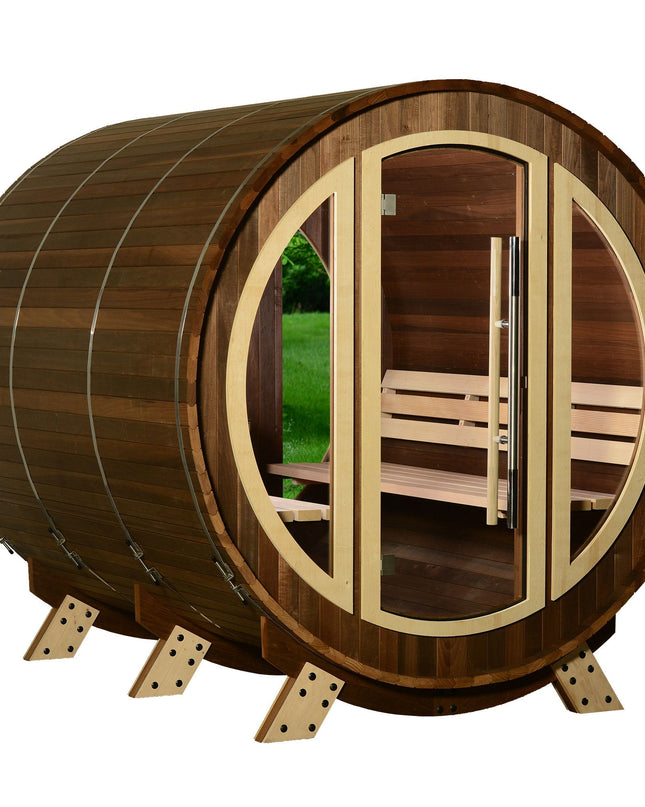 SAUNA EVOLUTION® Barrel Sauna Serenity Nature Air 9
