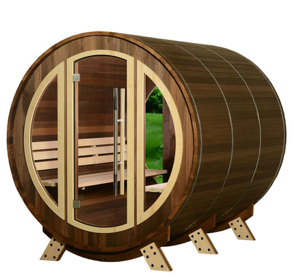 SAUNA EVOLUTION® Barrel Sauna Serenity Nature Air 9