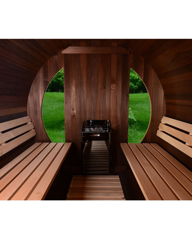 SAUNA EVOLUTION® Barrel Sauna Serenity Nature Air 9