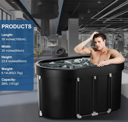 RecoveryBoots Portable Ice Bath