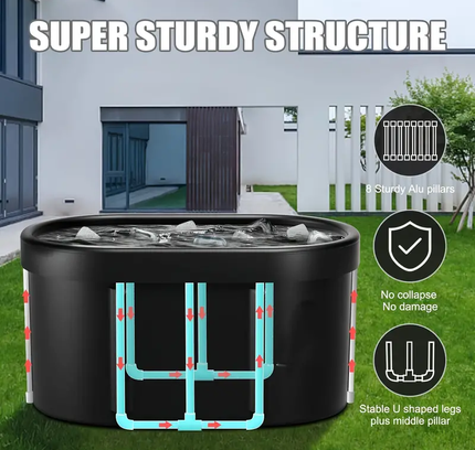RecoveryBoots Portable Ice Bath