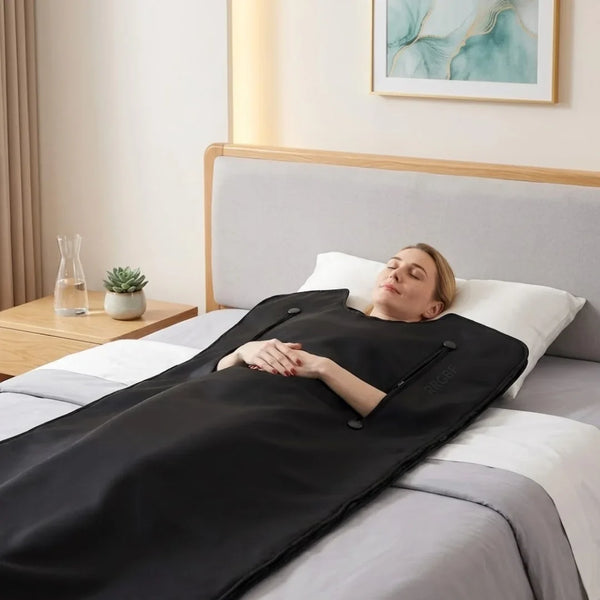 Portable Infrared Sauna Blanket with Arm Openings