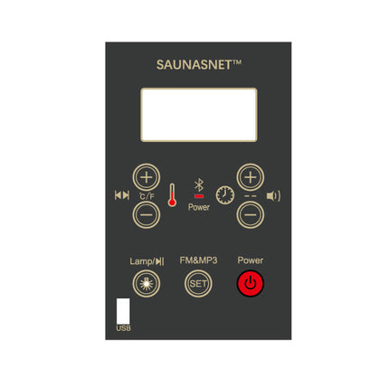 SAUNA EVOLUTION® Finnish Bath Home Sauna Indoor Steam Room Glass 03