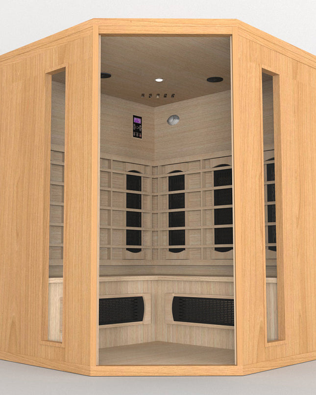 SAUNA EVOLUTION®  Full Spectrum Carbon Indoor Sauna Far Infrared 17