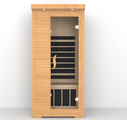 SAUNA EVOLUTION®  Low EMF Indoor Wood Sauna With Carbon Panel Far Infrared 16
