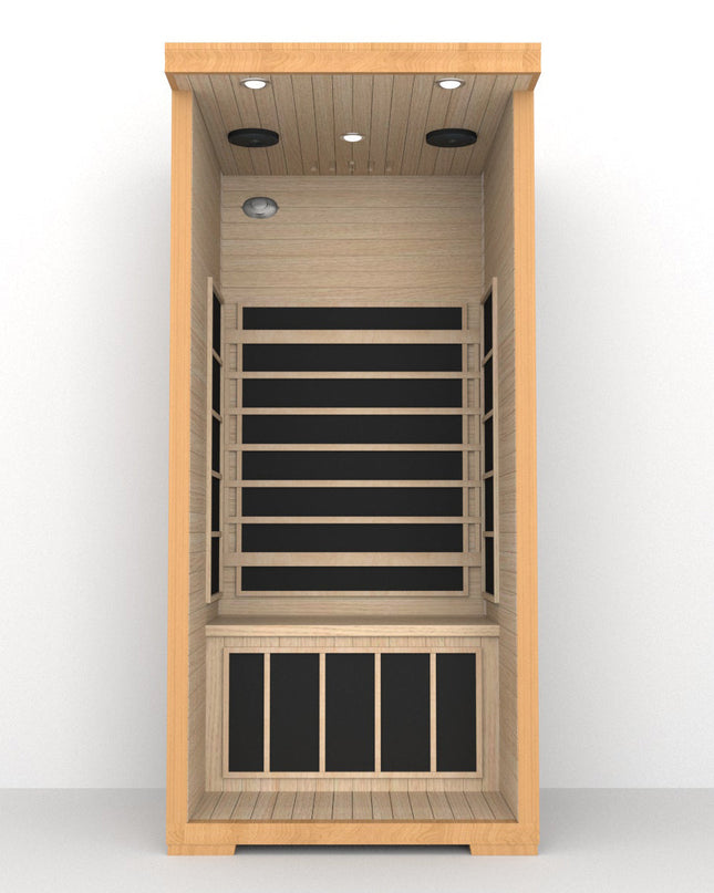 SAUNA EVOLUTION®  Low EMF Indoor Wood Sauna With Carbon Panel Far Infrared 16
