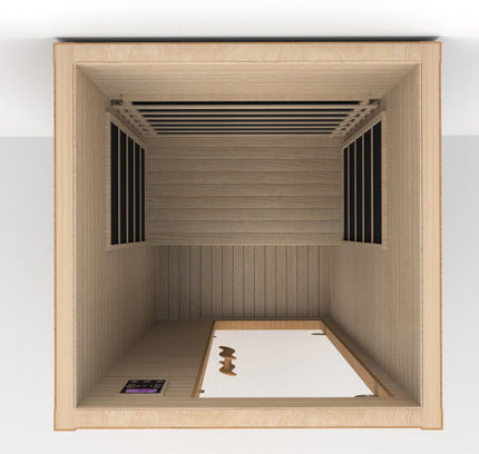 SAUNA EVOLUTION®  Low EMF Indoor Wood Sauna With Carbon Panel Far Infrared 16