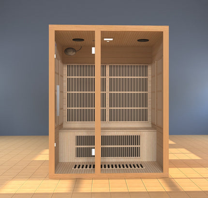 SAUNA EVOLUTION®  Indoor Sauna Room With Carbon heaters Far Infrared 13
