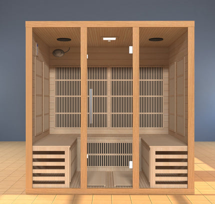 SAUNA EVOLUTION®  Indoor Sauna Room With Carbon heaters Far Infrared 13
