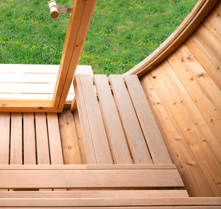 SAUNA EVOLUTION® Barrel Sauna Serenity Nature Air 3