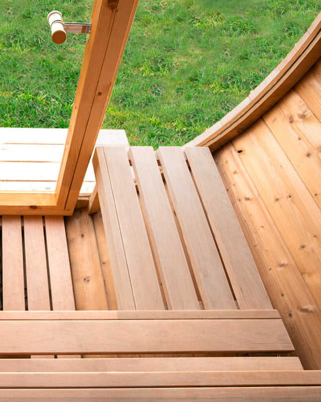 SAUNA EVOLUTION® Barrel Sauna Serenity Nature Air 3