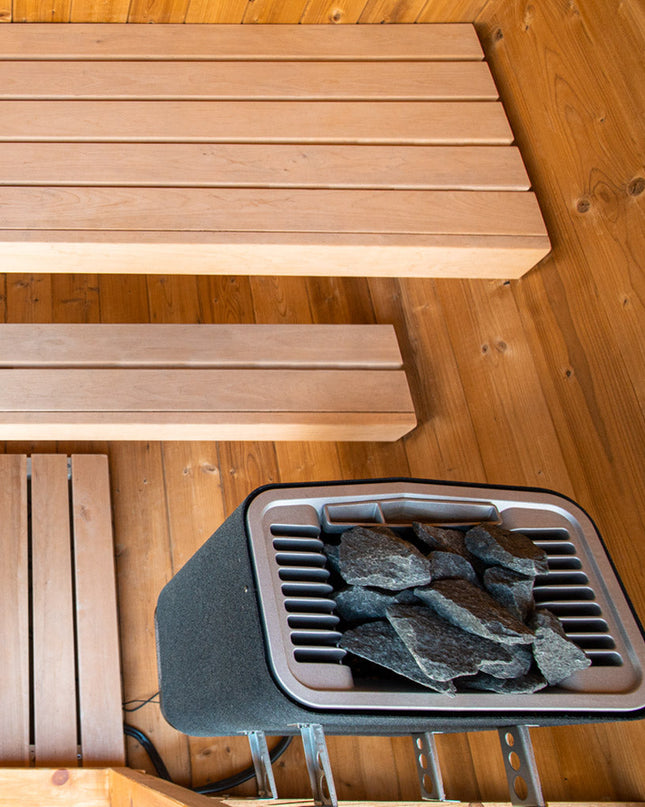 SAUNA EVOLUTION® Barrel Sauna Serenity Nature Air 3