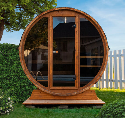 SAUNA EVOLUTION® Barrel Sauna Serenity Nature Air 3