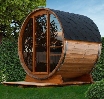 SAUNA EVOLUTION® Barrel Sauna Serenity Nature Air 3