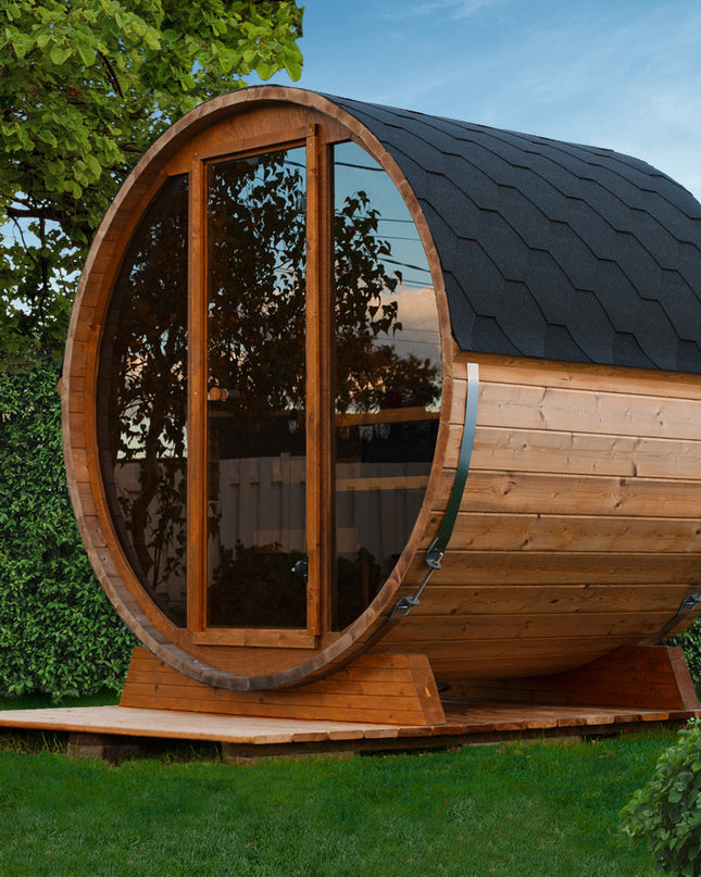 SAUNA EVOLUTION® Barrel Sauna Serenity Nature Air 3