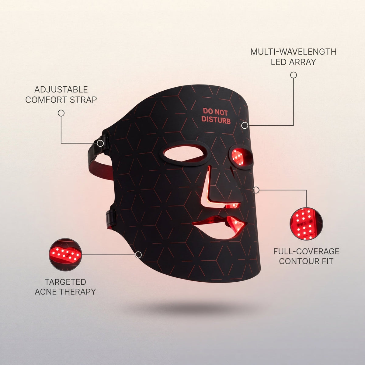 The LED Light Therapy Mask — Lifestyle