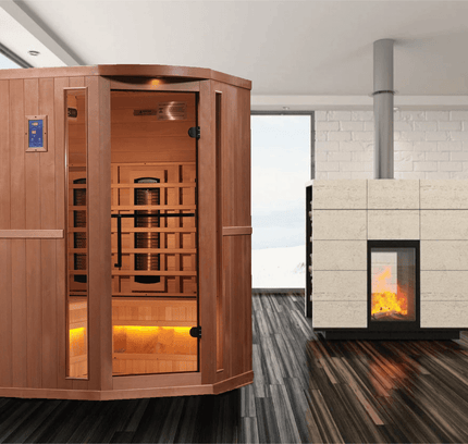 SAUNA EVOLUTION® 3 Person FAR Infrared Sauna Soothing 3