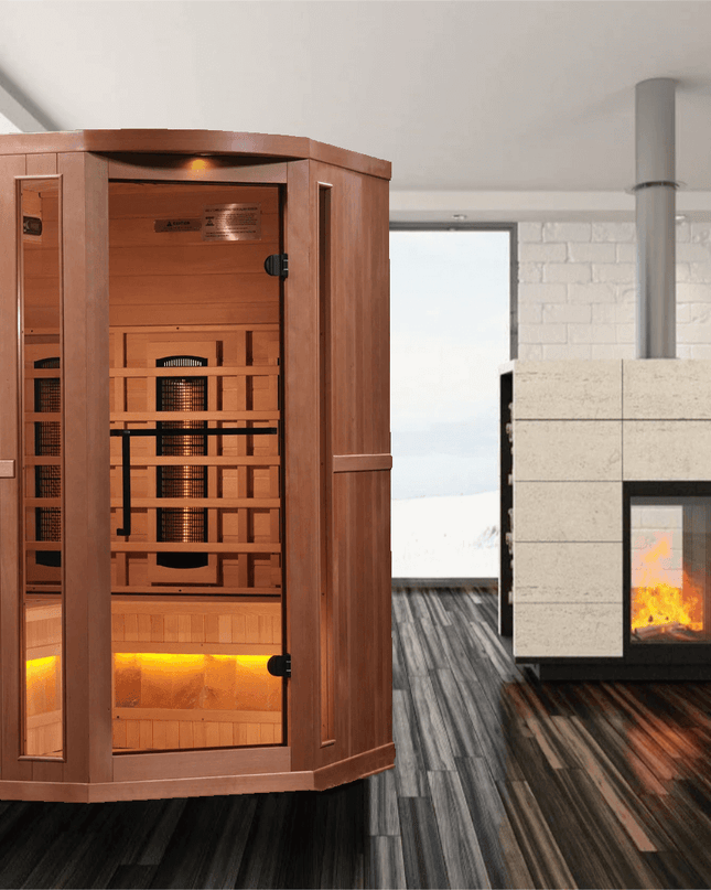 SAUNA EVOLUTION® 3 Person FAR Infrared Sauna Soothing 3