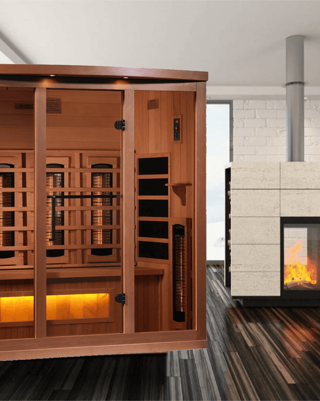 SAUNA EVOLUTION® 3 PERSON FAR INFRARED SAUNA SOOTHING 4